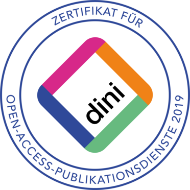certified as Open-Access-Repository und Publication Service - DINI 2019